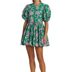 Xirena puff sleeve mini dress